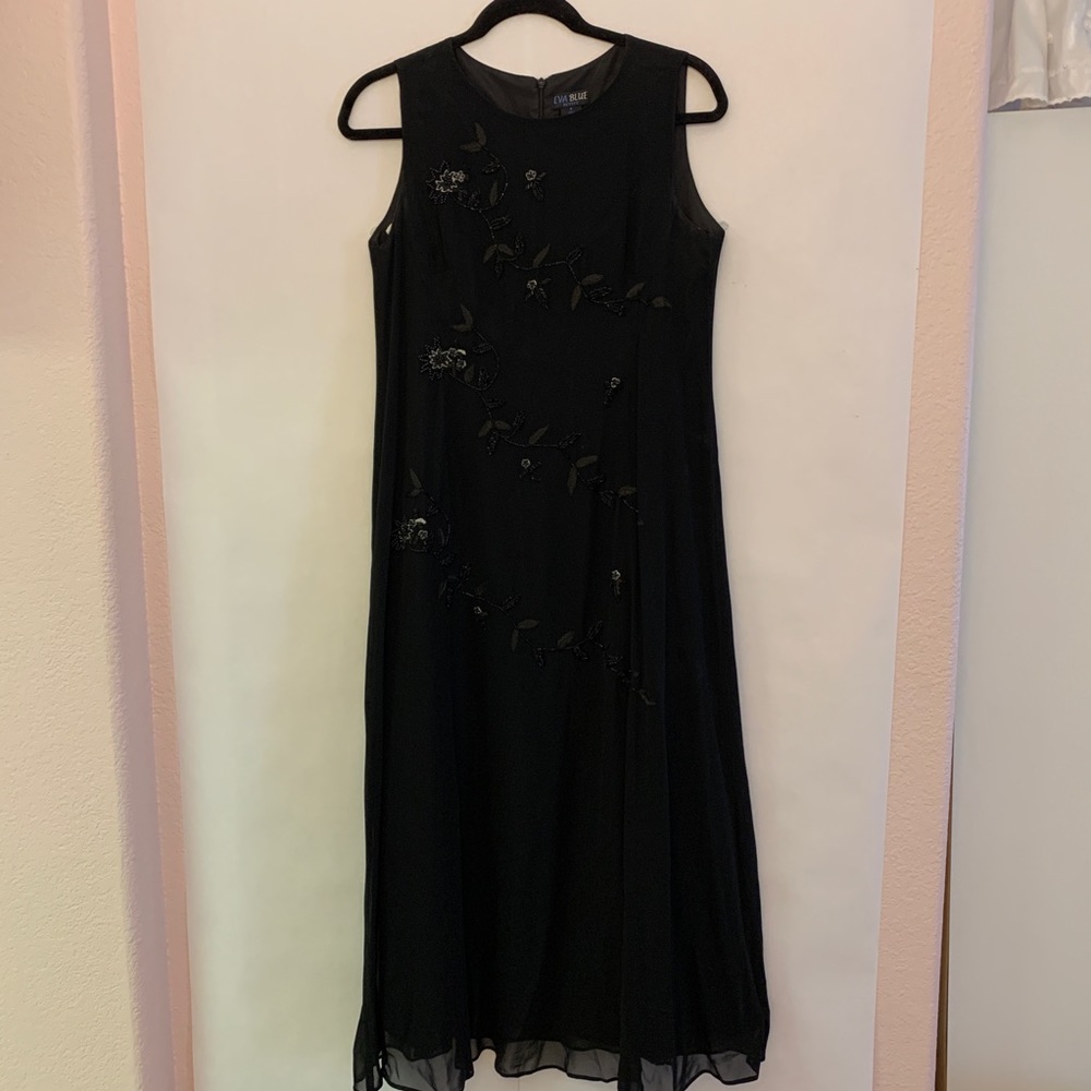 Eva Blue Formal Gown